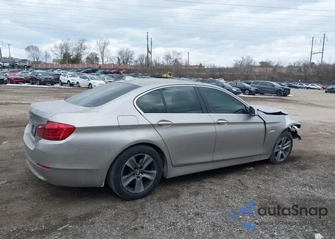 2013 BMW 528I z USA, uszkodzony, nr VIN WBAXG5C50DDY34408